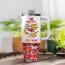 Kansas City Chiefs NFL Custom Stanley Quencher 30oz-40oz Stainless Steel Tumbler Hot And Cold Tumbler