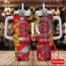 Kansas City Chiefs NFL Custom Stanley Quencher 30oz-40oz Stainless Steel Tumbler Hot And Cold Tumbler