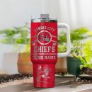 Kansas City Chiefs NFL Custom Stanley Quencher 30oz-40oz Stainless Steel Tumbler Hot And Cold Tumbler
