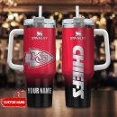Kansas City Chiefs NFL Custom Stanley Quencher 30oz-40oz Stainless Steel Tumbler Hot And Cold Tumbler