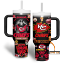 Kansas City Chiefs NFL Custom Stanley Quencher 30oz-40oz Stainless Steel Tumbler Hot And Cold Tumbler