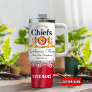 Kansas City Chiefs NFL Champions Modelo Custom Stanley Quencher 30oz-40oz Stainless Steel Tumbler Hot And Cold Tumbler