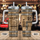 Kansas City Chiefs NFL Diehard Fan Custom Stanley Quencher 30oz-40oz Stainless Steel Tumbler Hot And Cold Tumbler