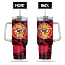 Kansas City Chiefs NFL Custom Stanley Quencher 30oz-40oz Stainless Steel Tumbler Hot And Cold Tumbler