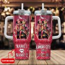 Kansas City Chiefs NFL Mickey And Minnie Couple Custom Stanley Quencher 30oz-40oz Stainless Steel Tumbler Hot And Cold Tumbler