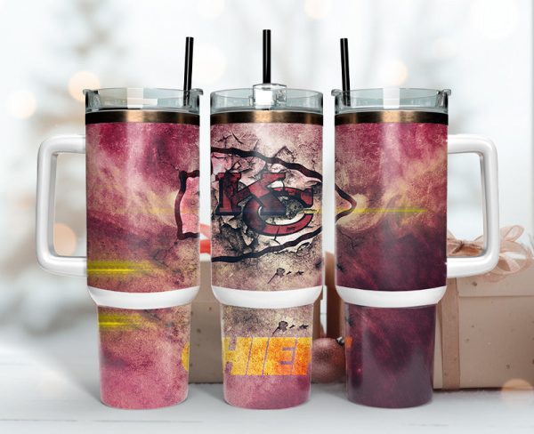 Kansas City Chiefs NFL Custom Stanley Quencher 30oz-40oz Stainless Steel Tumbler Hot And Cold Tumbler