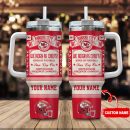 Kansas City Chiefs NFL Vintage Kings Of Football Custom Stanley Quencher 30oz-40oz Stainless Steel Tumbler Hot And Cold Tumbler