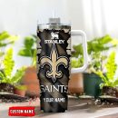 New Orleans Saints NFL Custom Stanley Quencher 30oz-40oz Stainless Steel Tumbler Hot And Cold Tumbler
