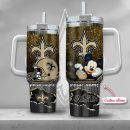 New Orleans Saints NFL Custom Stanley Quencher 30oz-40oz Stainless Steel Tumbler Hot And Cold Tumbler
