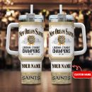 New Orleans Saints NFL Jim Beam Custom Stanley Quencher 30oz-40oz Stainless Steel Tumbler Hot And Cold Tumbler