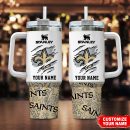 New Orleans Saints NFL Custom Stanley Quencher 30oz-40oz Stainless Steel Tumbler Hot And Cold Tumbler