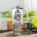 New Orleans Saints NFL Custom Stanley Quencher 30oz-40oz Stainless Steel Tumbler Hot And Cold Tumbler