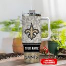 New Orleans Saints NFL Custom Stanley Quencher 30oz-40oz Stainless Steel Tumbler Hot And Cold Tumbler