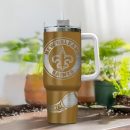 New Orleans Saints NFL Custom Stanley Quencher 30oz-40oz Stainless Steel Tumbler Hot And Cold Tumbler
