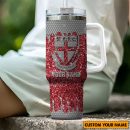 New Orleans Saints NFL Sports Custom Stanley Quencher 30oz-40oz Stainless Steel Tumbler Hot And Cold Tumbler