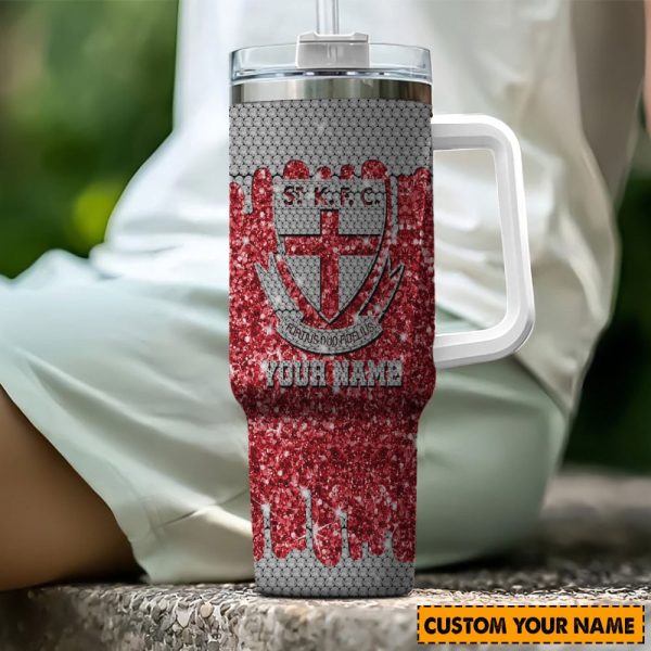 New Orleans Saints NFL Sports Custom Stanley Quencher 30oz-40oz Stainless Steel Tumbler Hot And Cold Tumbler