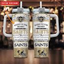 New Orleans Saints NFL Father's Day Custom Stanley Quencher 30oz-40oz Stainless Steel