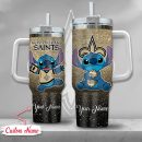 New Orleans Saints NFL Custom Stanley Quencher 30oz-40oz Stainless Steel Tumbler Hot And Cold Tumbler