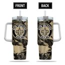New Orleans Saints NFL Custom Stanley Quencher 30oz-40oz Stainless Steel Tumbler Hot And Cold Tumbler