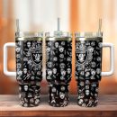 Las Vegas Raiders NFL Custom Stanley Quencher 30oz-40oz Stainless Steel Tumbler Hot And Cold Tumbler