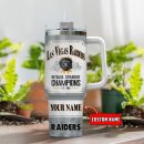 Las Vegas Raiders NFL Jim Beam Custom Stanley Quencher 30oz-40oz Stainless Steel Tumbler Hot And Cold Tumbler