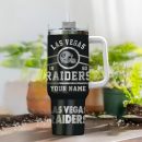 Las Vegas Raiders NFL Custom Stanley Quencher 30oz-40oz Stainless Steel Tumbler Hot And Cold Tumbler