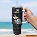 Las Vegas Raiders NFL Mickey Mouse Custom Stanley Quencher 30oz-40oz Stainless Steel Tumbler Hot And Cold Tumbler