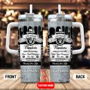 Las Vegas Raiders NFL Kings Of Football Custom Stanley Quencher 30oz-40oz Stainless Steel Tumbler Hot And Cold Tumbler