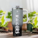 Las Vegas Raiders NFL Custom Stanley Quencher 30oz-40oz Stainless Steel Tumbler Hot And Cold Tumbler