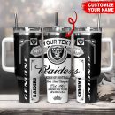 Las Vegas Raiders NFL Kings Of Football Custom Stanley Quencher 30oz-40oz Stainless Steel Tumbler Hot And Cold Tumbler