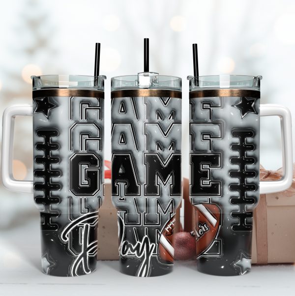 Las Vegas Raiders NFL Game Day Custom Stanley Quencher 30oz-40oz Stainless Steel Tumbler Hot And Cold Tumbler