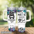 Las Vegas Raiders NFL Custom Stanley Quencher 30oz-40oz Stainless Steel Tumbler