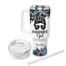 Las Vegas Raiders NFL Custom Stanley Quencher 30oz-40oz Stainless Steel Tumbler