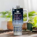 New York Giants NFL Custom Stanley Quencher 30oz-40oz Stainless Steel Tumbler Hot And Cold Tumbler