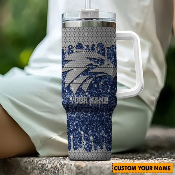 New York Giants NFL Sports Custom Stanley Quencher 30oz-40oz Stainless Steel Tumbler Hot And Cold Tumbler