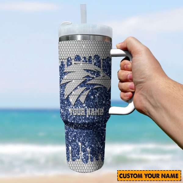New York Giants NFL Sports Custom Stanley Quencher 30oz-40oz Stainless Steel Tumbler Hot And Cold Tumbler - Image 2