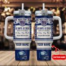 New York Giants NFL Vintage Kings Of Football Custom Stanley Quencher 30oz-40oz Stainless Steel Tumbler Hot And Cold Tumbler