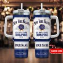 New York Giants NFL Jim Beam Custom Stanley Quencher 30oz-40oz Stainless Steel Tumbler Hot And Cold Tumbler