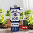 New York Giants NFL Jim Beam Custom Stanley Quencher 30oz-40oz Stainless Steel Tumbler Hot And Cold Tumbler