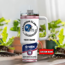 New York Giants NFL Champion Claw Custom Stanley Quencher 30oz-40oz Stainless Steel Tumbler Hot And Cold Tumbler