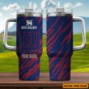 New York Giants NFL Custom Stanley Quencher 30oz-40oz Stainless Steel Tumbler Hot And Cold Tumbler