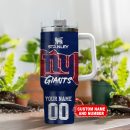 New York Giants NFL Custom Stanley Quencher 30oz-40oz Stainless Steel Tumbler Hot And Cold Tumbler