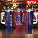 New York Giants NFL Custom Stanley Quencher 30oz-40oz Stainless Steel Tumbler Hot And Cold Tumbler