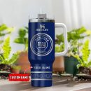 New York Giants NFL Custom Stanley Quencher 30oz-40oz Stainless Steel Tumbler Hot And Cold Tumbler