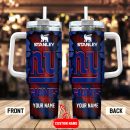 New York Giants NFL Custom Stanley Quencher 30oz-40oz Stainless Steel Tumbler Hot And Cold Tumbler