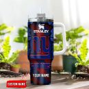 New York Giants NFL Custom Stanley Quencher 30oz-40oz Stainless Steel Tumbler Hot And Cold Tumbler