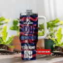 New York Giants NFL Custom Stanley Quencher 30oz-40oz Stainless Steel Tumbler Hot And Cold Tumbler