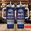 New York Giants NFL Fan Cave Custom Stanley Quencher 30oz-40oz Stainless Steel Tumbler Hot And Cold Tumbler