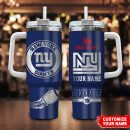 New York Giants NFL Custom Stanley Quencher 30oz-40oz Stainless Steel Tumbler Hot And Cold Tumbler