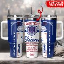 New York Giants NFL Kings Of Football Custom Stanley Quencher 30oz-40oz Stainless Steel Tumbler Hot And Cold Tumbler